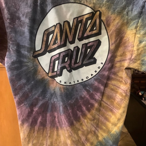Vintage tie dye Santa Cruz shirt - Picture 2 of 3